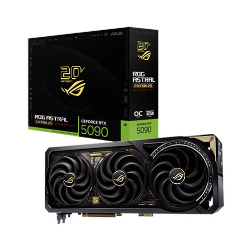 Asus ROG Astral RTX 5090 OC Edition 20 32GB GDDR7 Graphics Card With Curved AMOLED Display